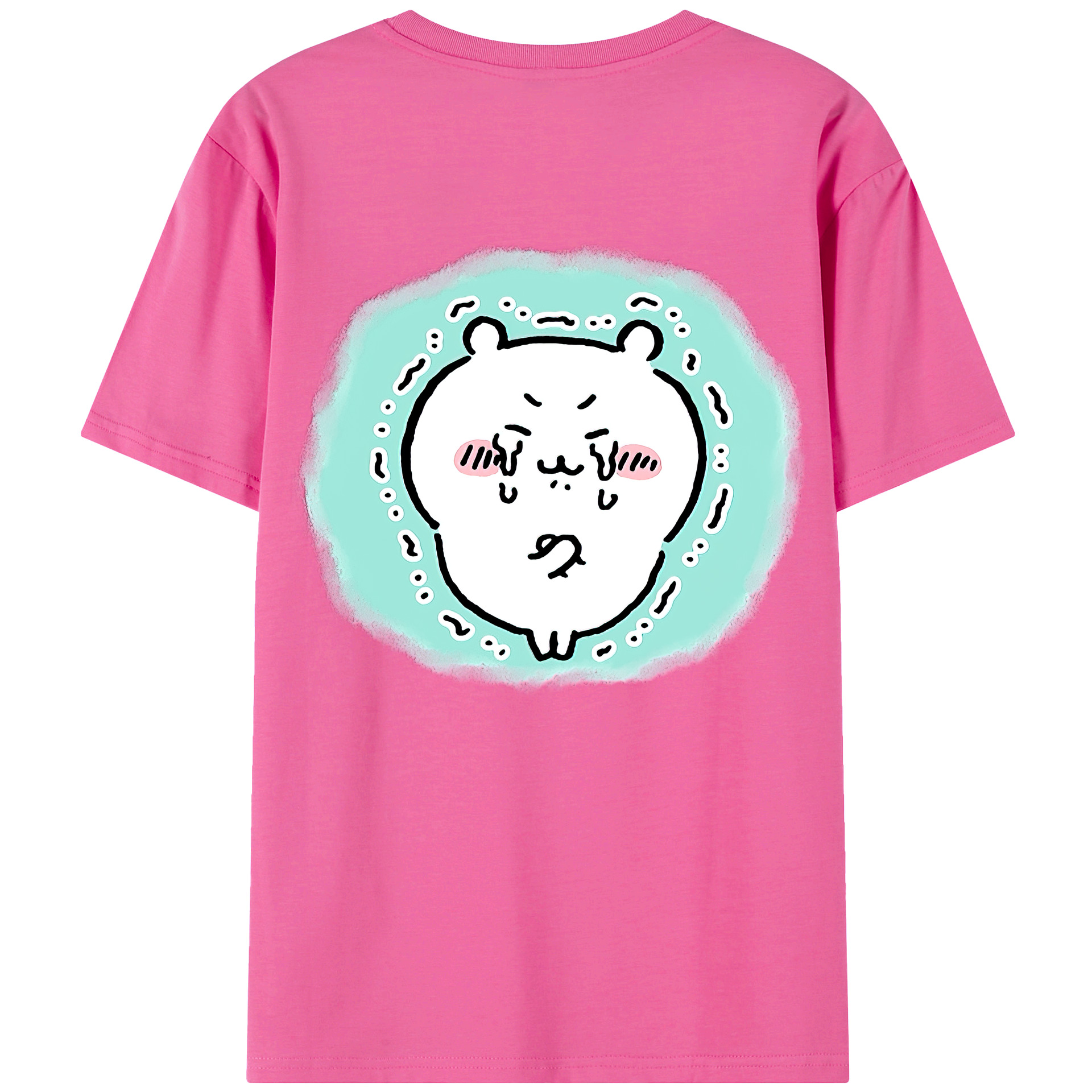 （画像用） ちいかわ ちいかわ Chii-kawa chiikawa レディース半袖Tシャツ(バックプリント)